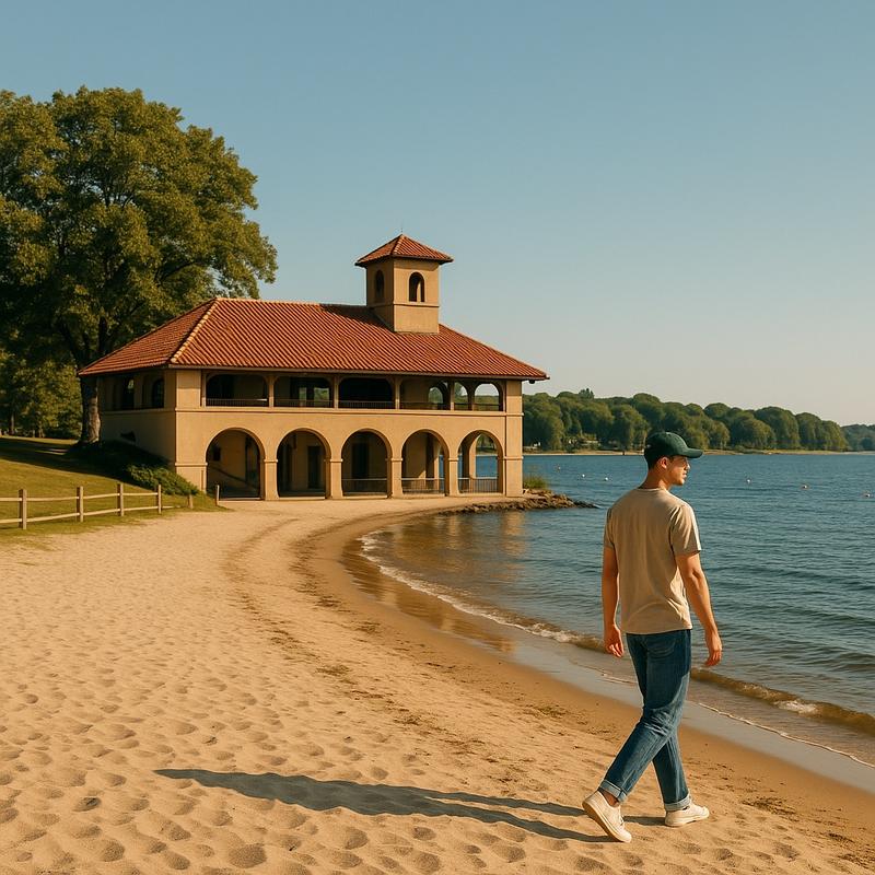 Goddard Memorial State Park Beach