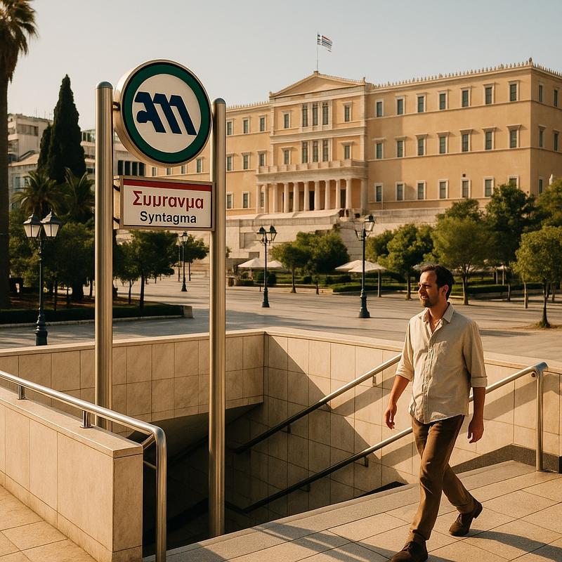 Syntagma metro station