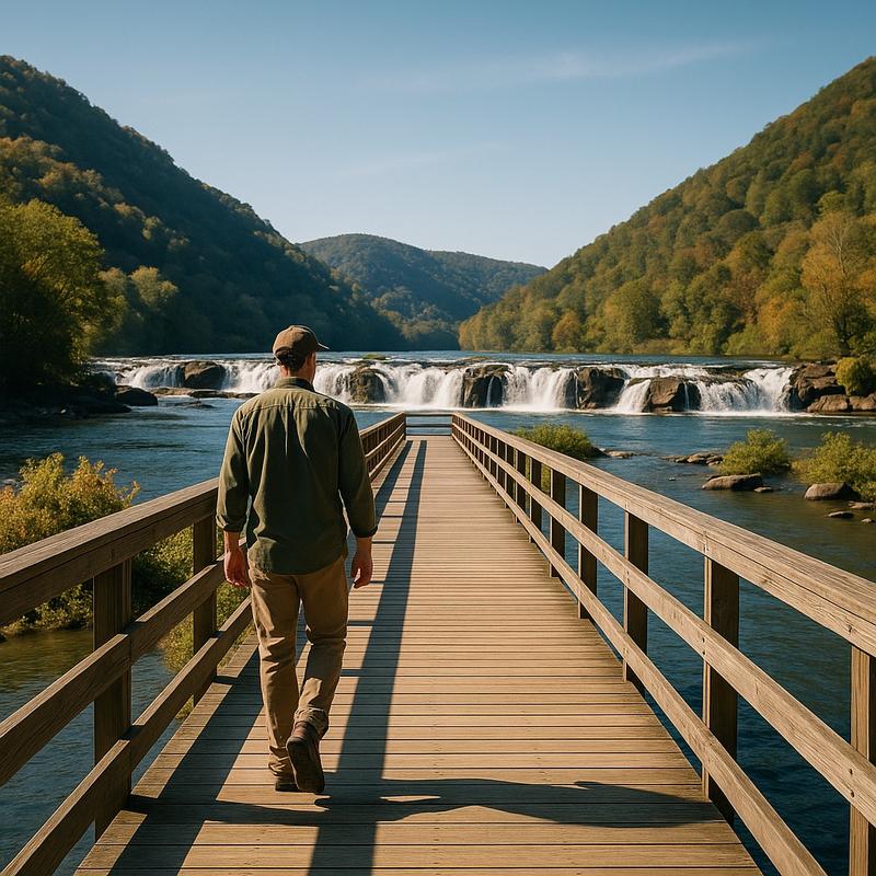 Sandstone Falls Boardwalk