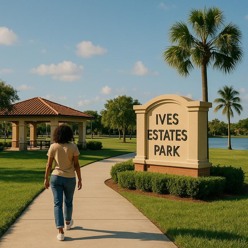 Ives Estates Park.