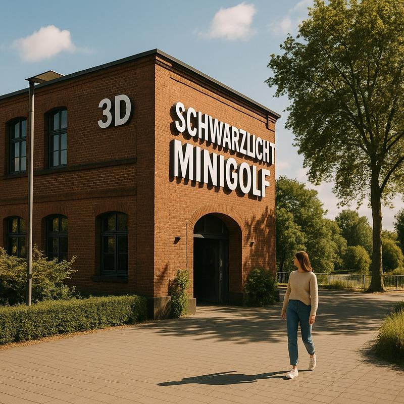 3D Schwarzlicht Minigolf Köln