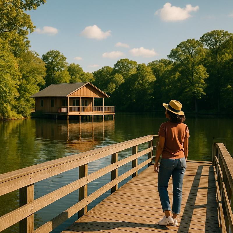LeFleur's Bluff State Park Mayes Lake