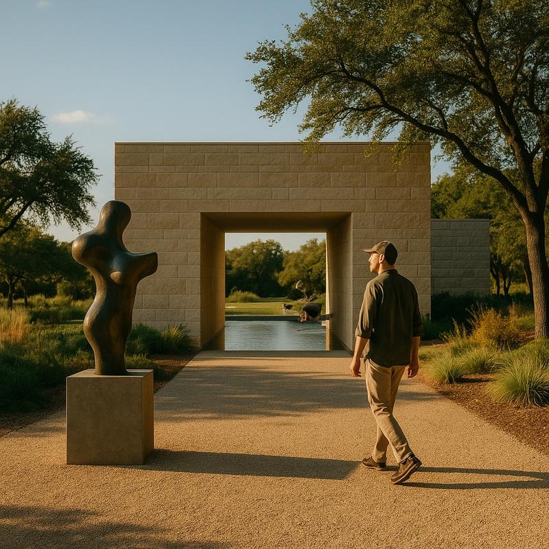 Betty and Edward Marcus Sculpture Garden