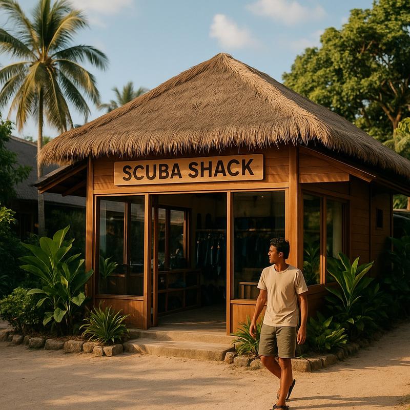 Scuba Shack, Koh Tao PADI dive center