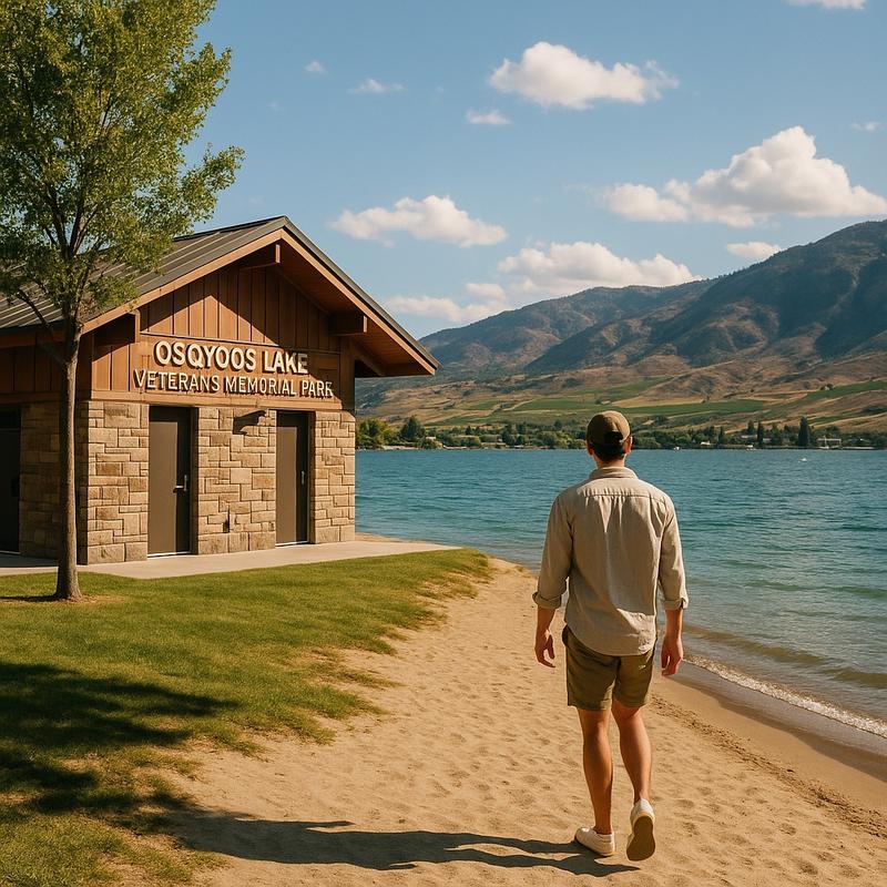 Osoyoos Lake Veteran’s Memorial Park.