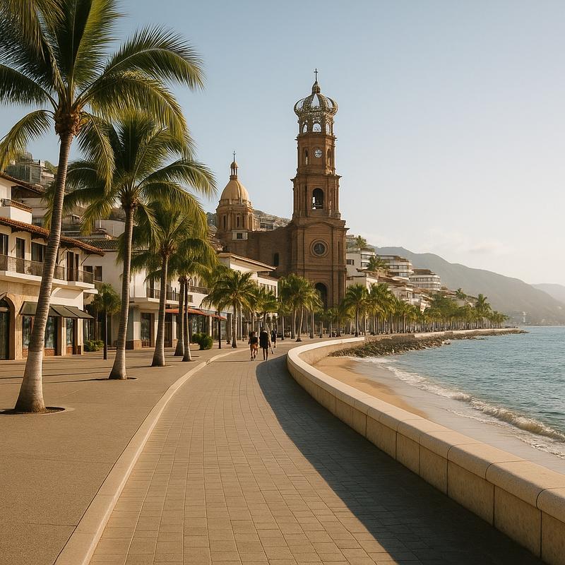 Malecon Boardwalk Vallarta