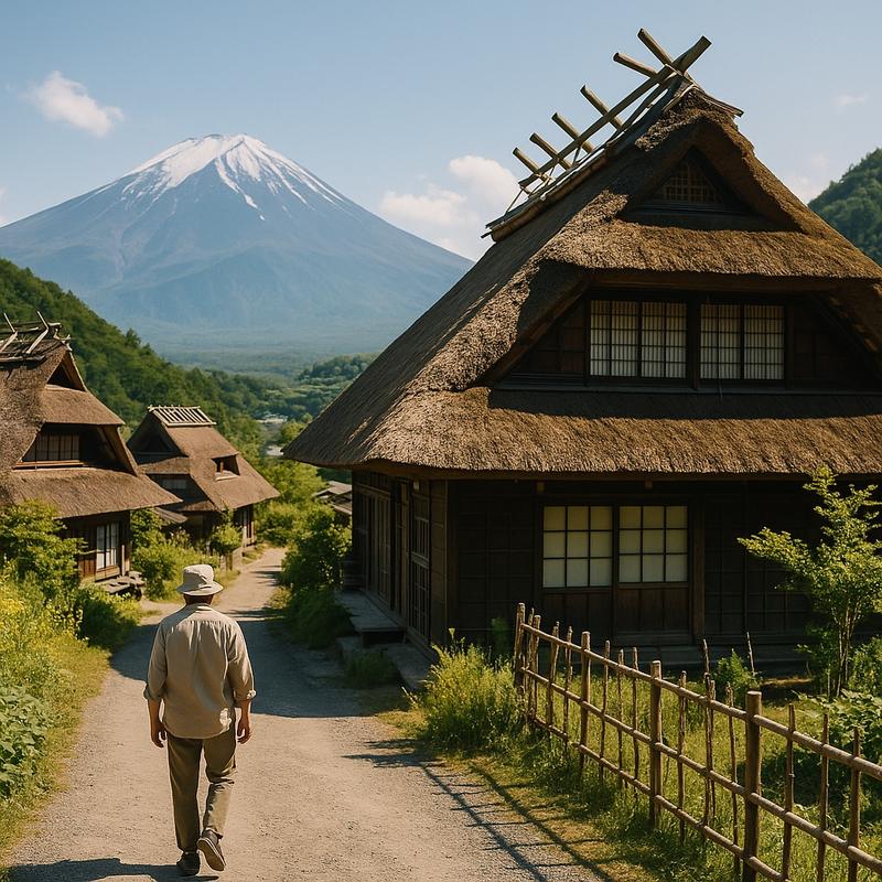 Saiko Iyashi-no-Sato Nenba (Traditional Japanese Village)