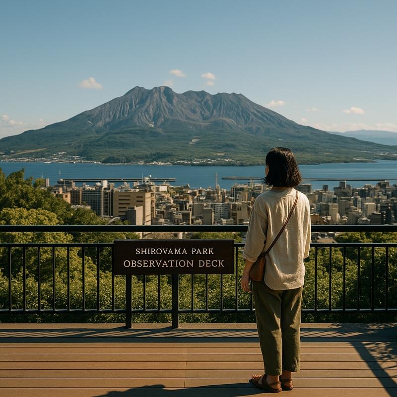 Shiroyama Park Observation Deck