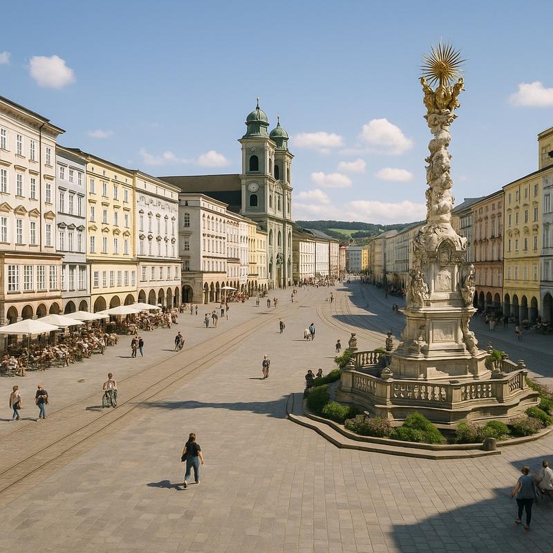 Linz’s main square
