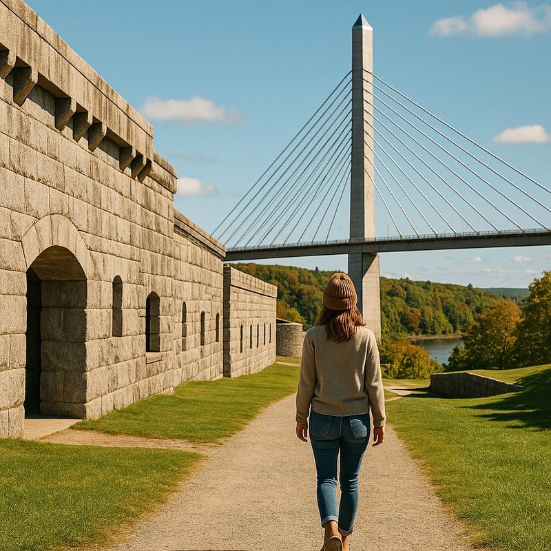 Fort Knox and Penobscot Narrows Observatory