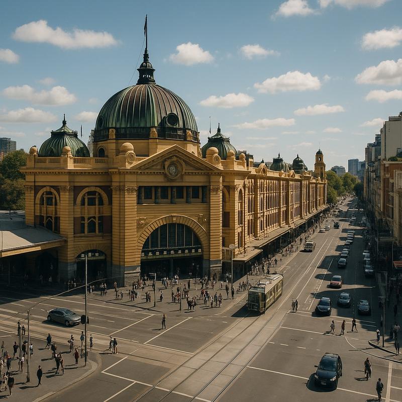 Flinders Street Railway Station