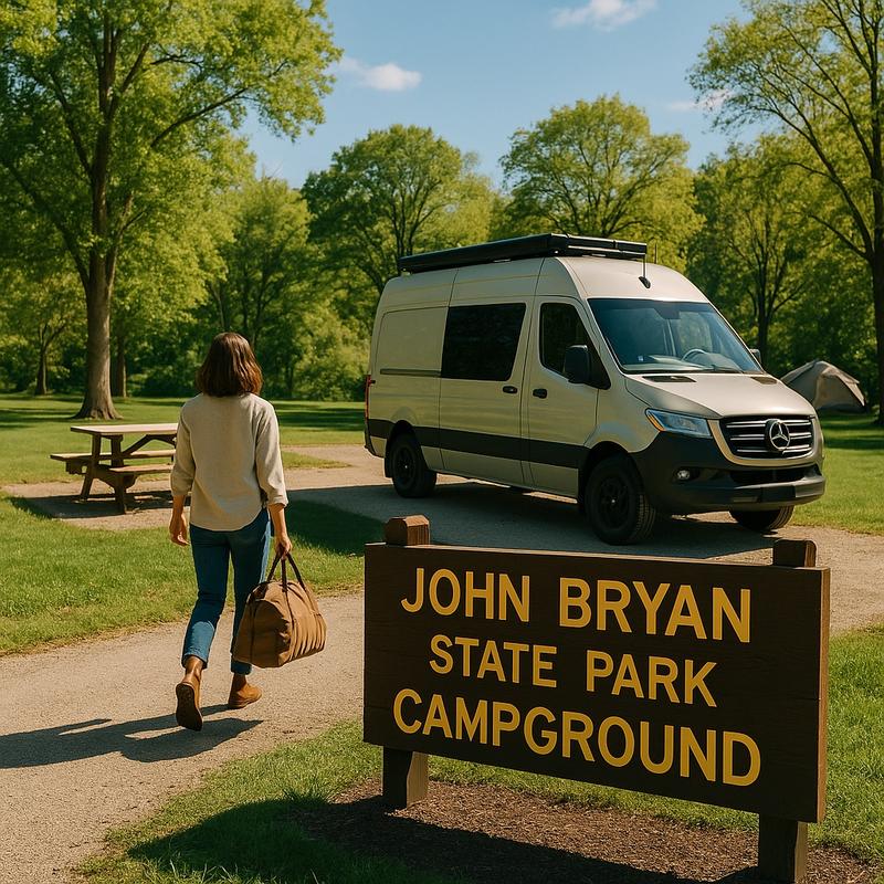 John Bryan State Park Campground