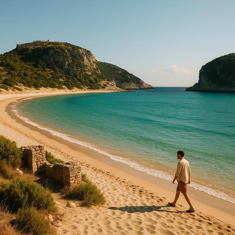 Voidokilia Beach