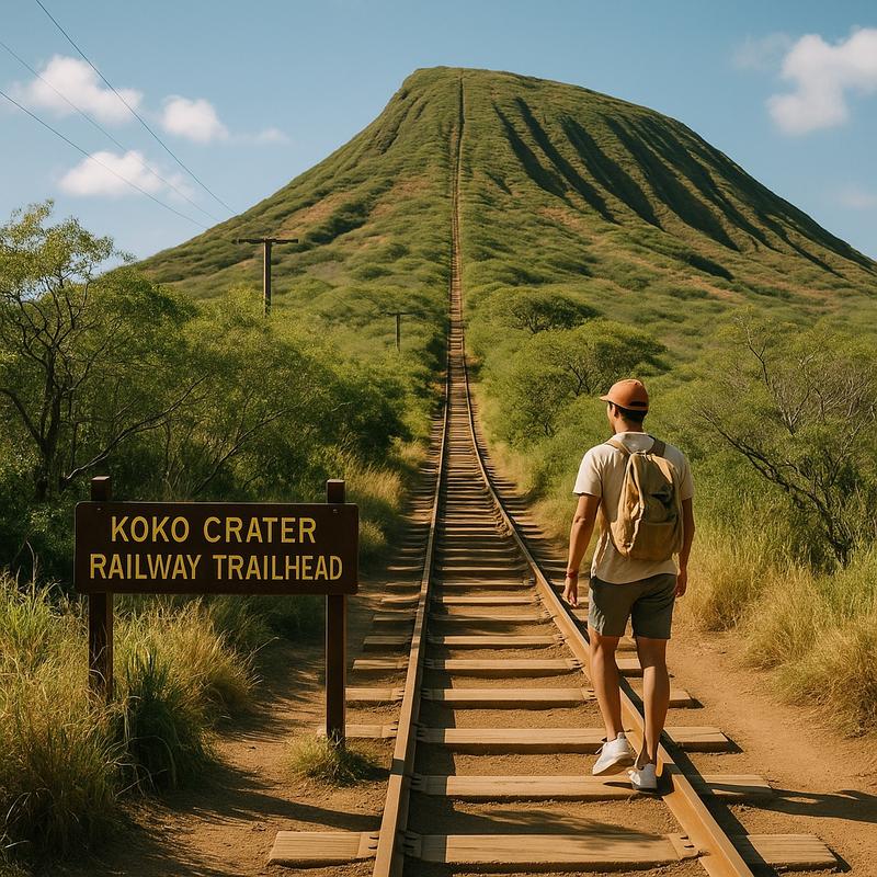 Koko Crater Railway Trailhead