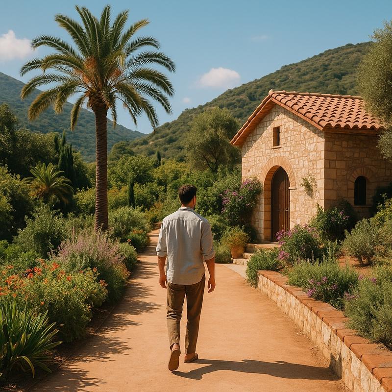 Botanical Park & Gardens Of Crete.