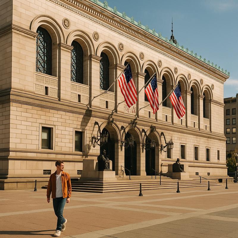 Boston Public Library - Central Library