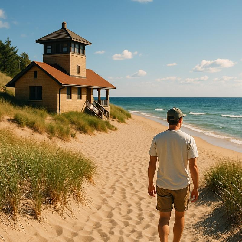 Ludington State Park Beach