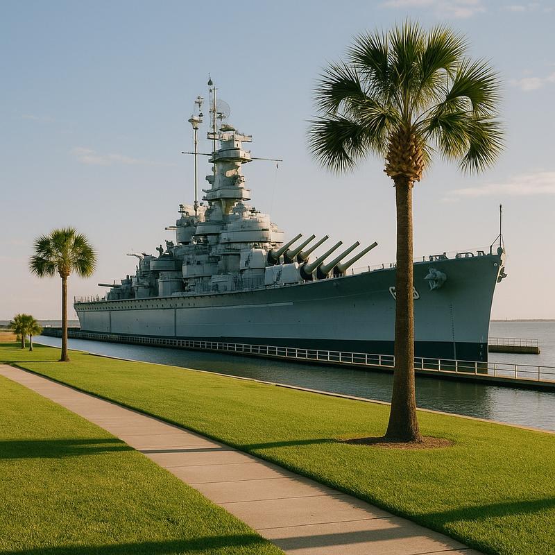 USS ALABAMA Battleship Memorial Park