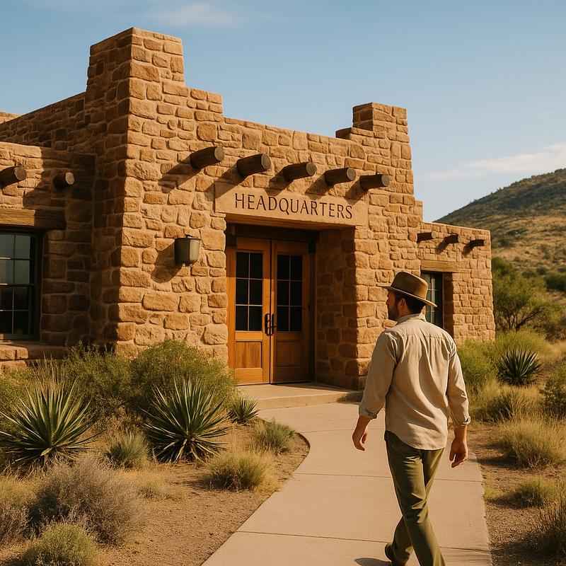 Davis Mountains State Park Headquarters