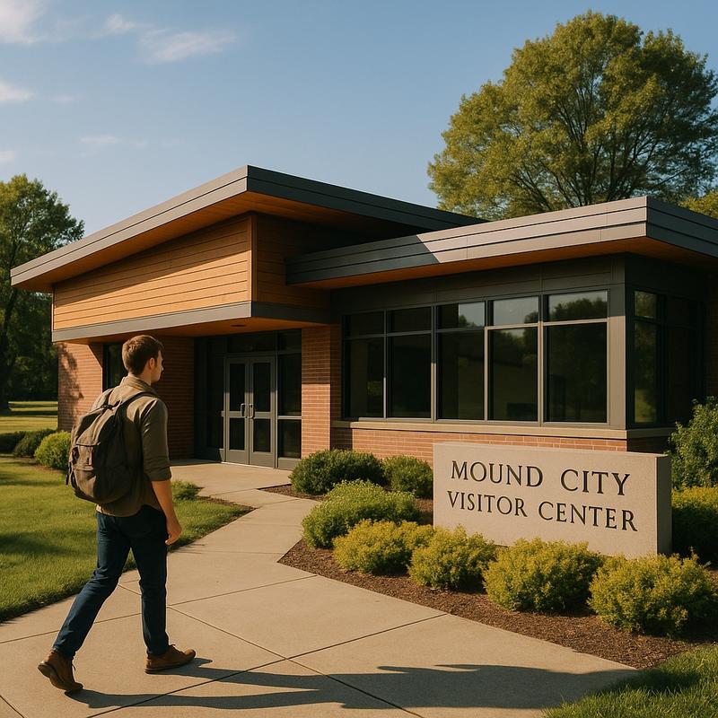 Hopewell Culture National Historical Park - Mound City Visitor Center