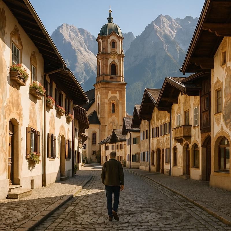 Mittenwald old town
