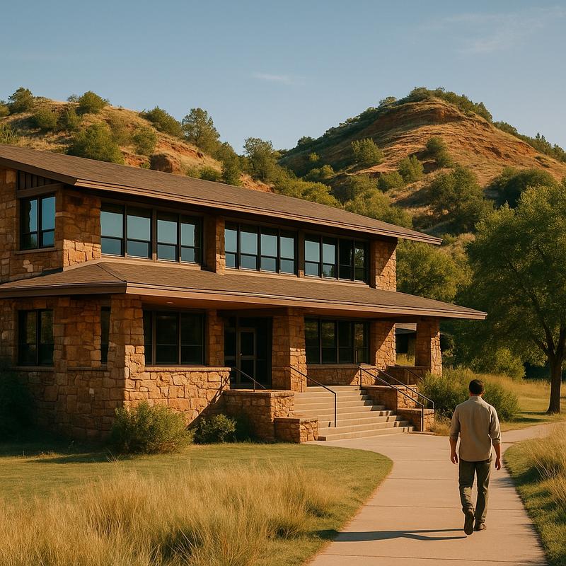 Roman Nose State Park, Lodge
