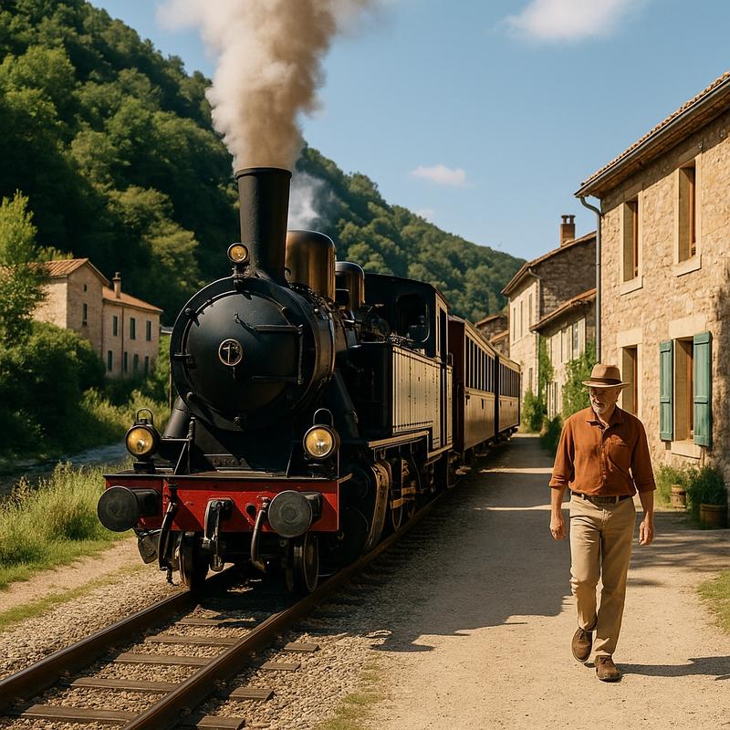 Steam train of Cevennes