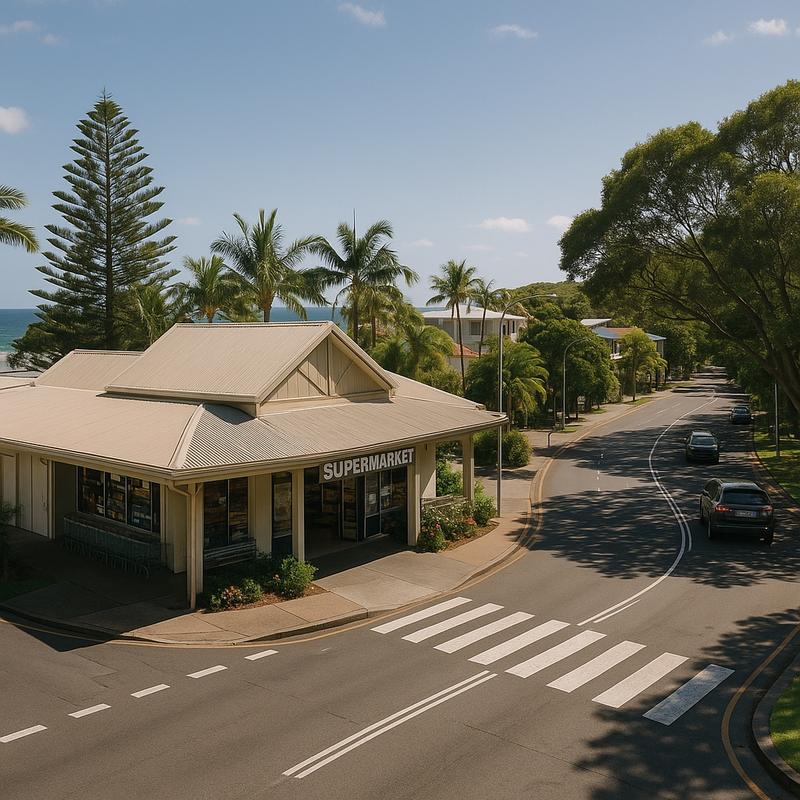 Hastings street supermarket