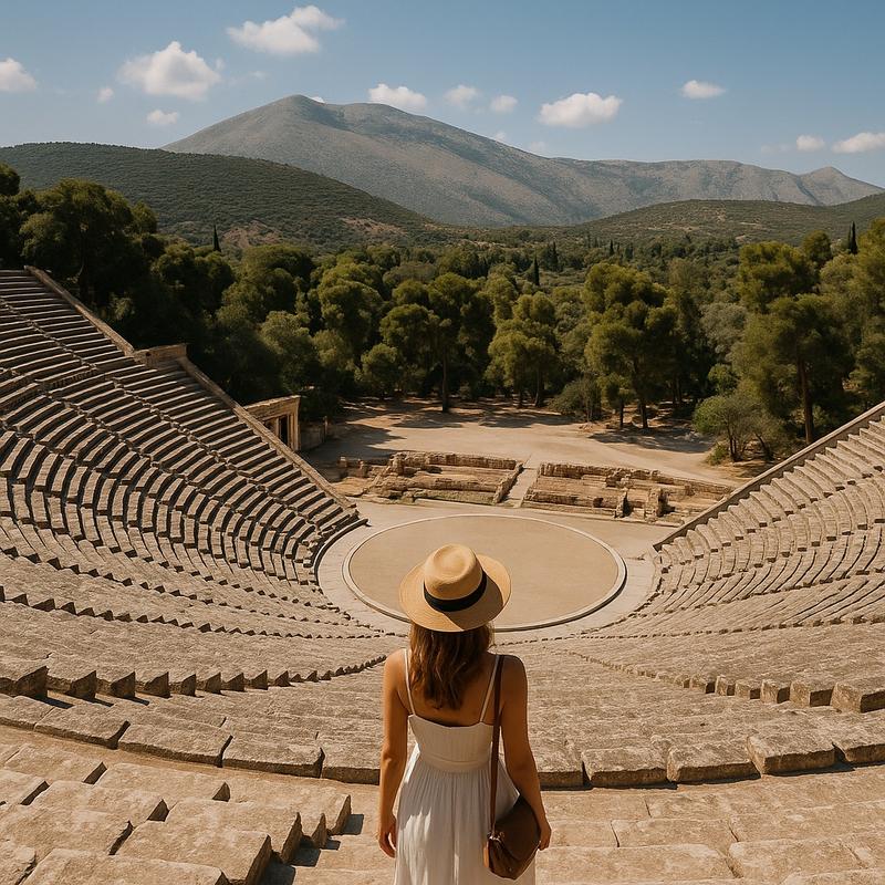 Ancient Theatre at the Asclepieion of Epidaurus