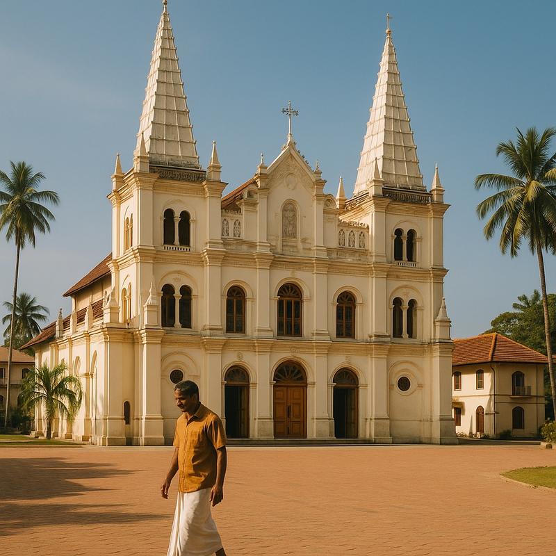 Santa Cruz Cathedral Basilica Fort Kochi