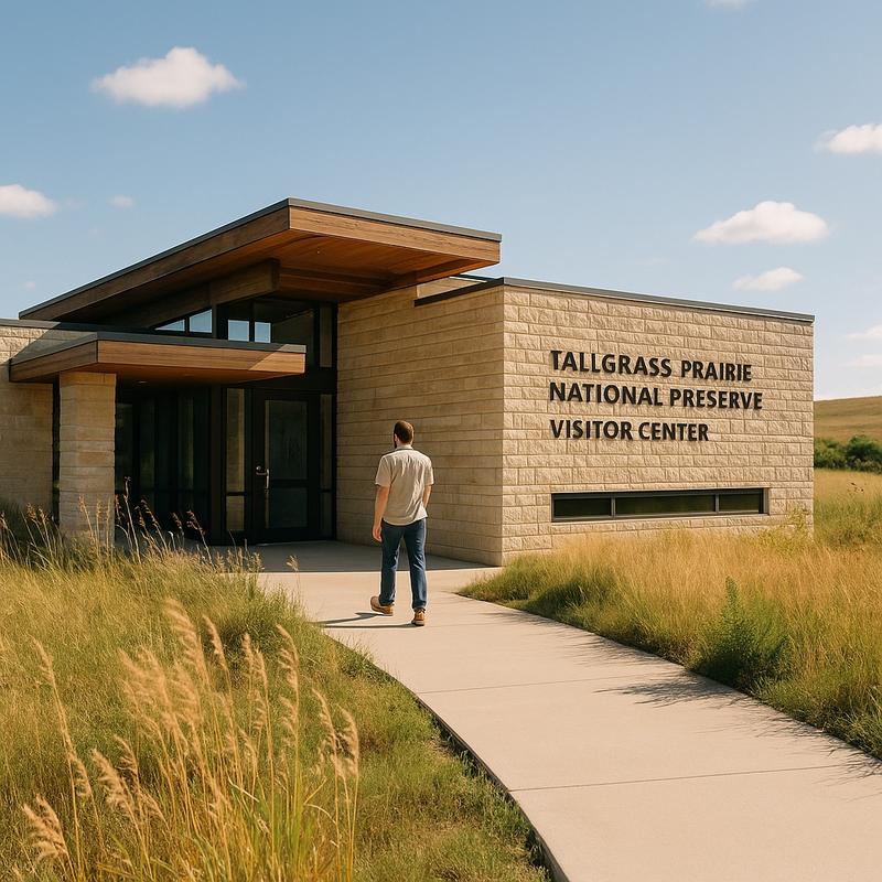 Tallgrass Prairie National Preserve Visitor Center