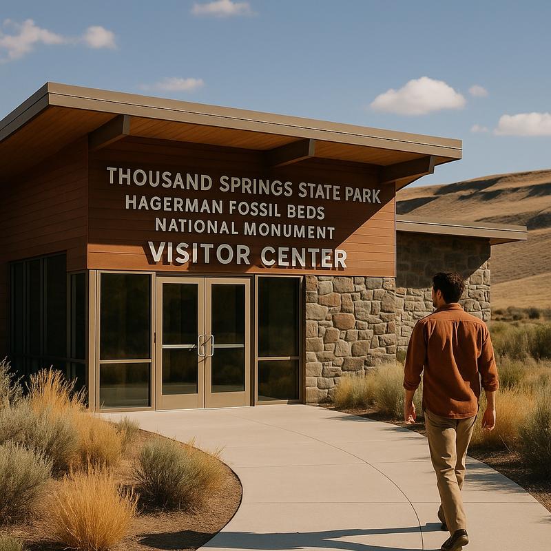 Thousand Springs State Park & Hagerman Fossil Beds National Monument, Visitor's Center