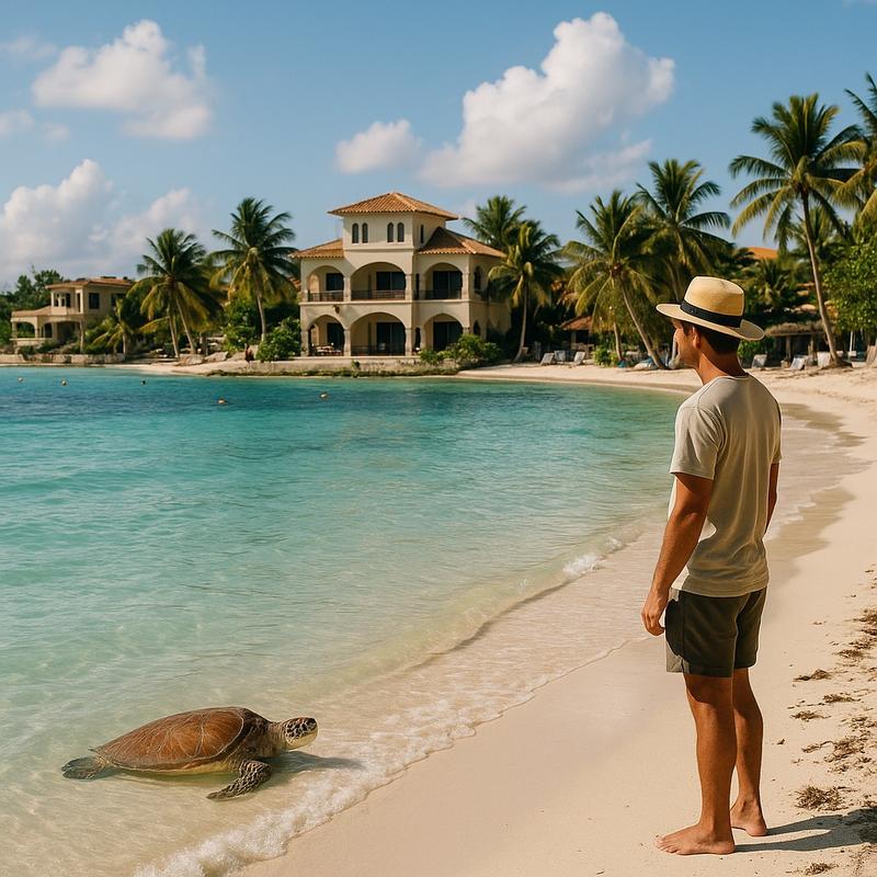 Akumal -Swiming with Turtles