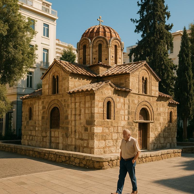 Holy University Church of the Presentation of the Virgin Mary - Panagia Kapnikarea