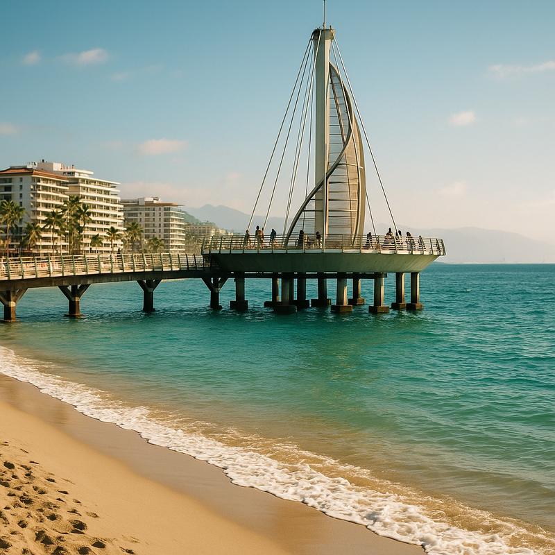 Los Muertos Beach Pier