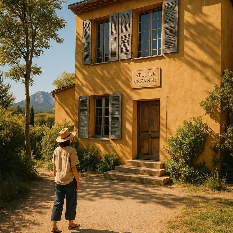 Cézanne's studio