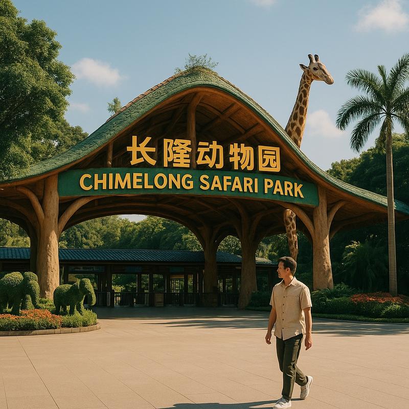 Guangzhou Chimelong Safari Park (Main Gate)