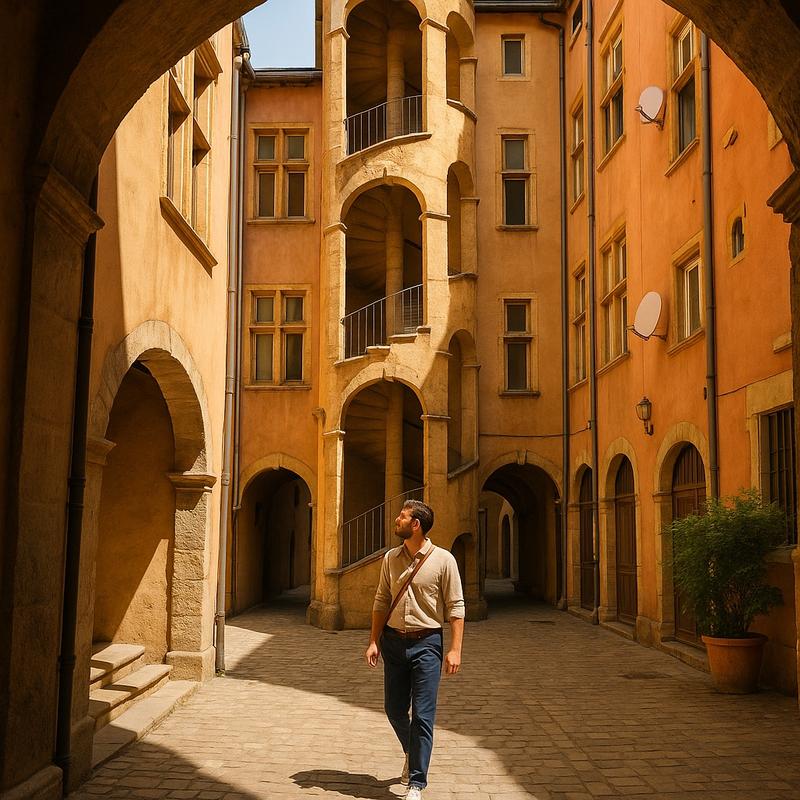 Les traboules du Vieux Lyon