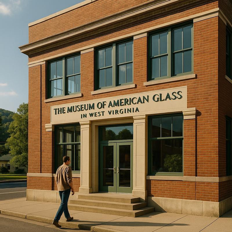 The Museum Of American Glass in West Virginia