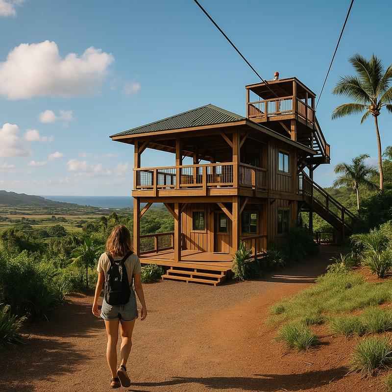 CLIMB Works Keana Farms Zipline Tour