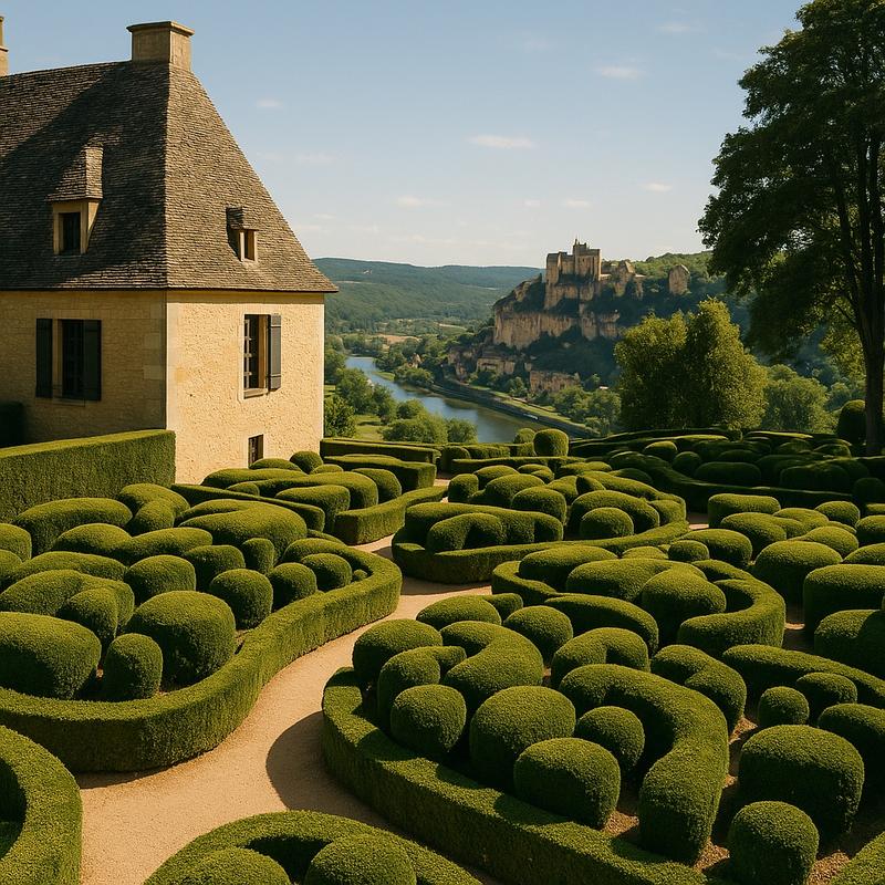 The Marqueyssac gardens