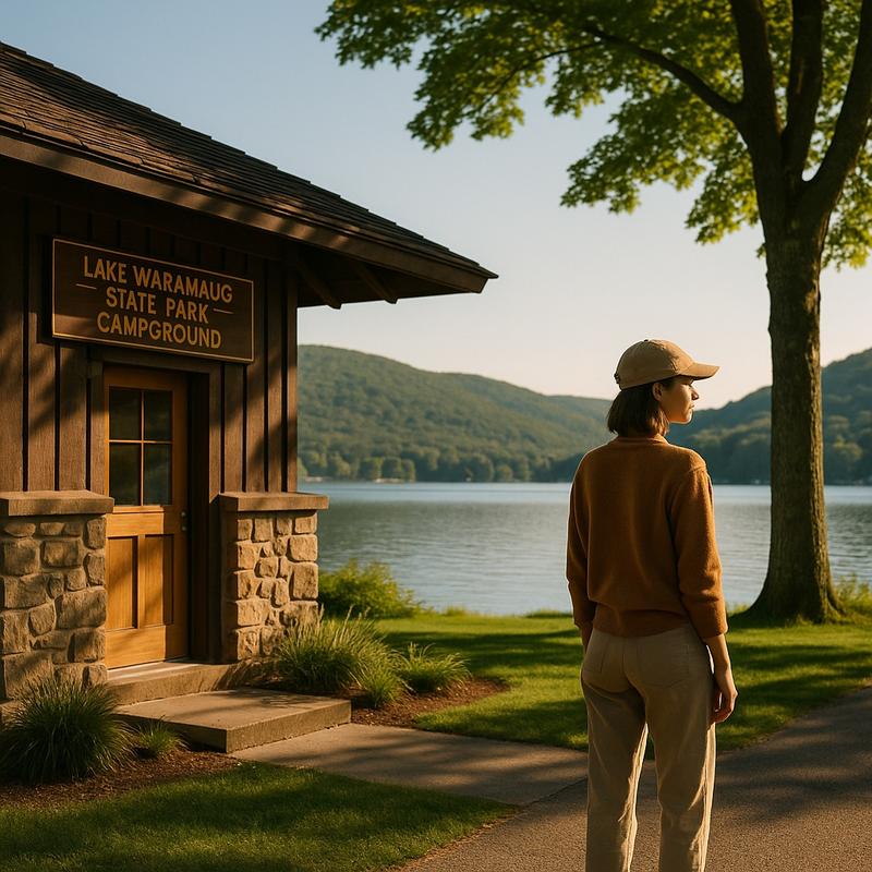 Lake Waramaug State Park Campground