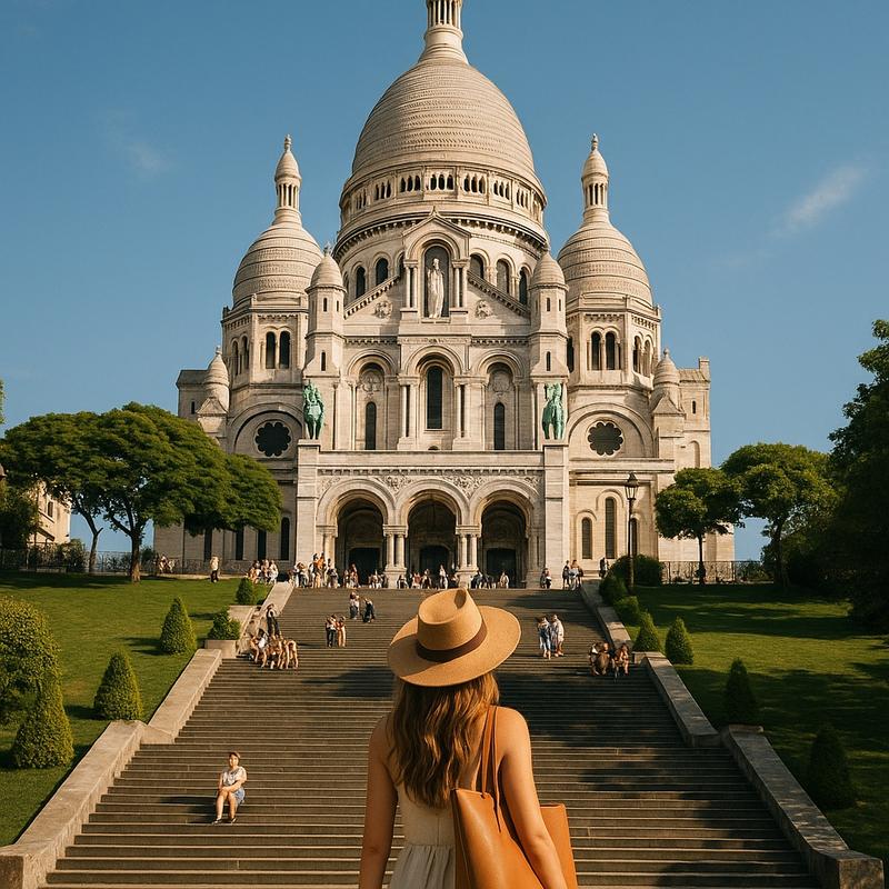 The Basilica of the Sacred Heart of Paris