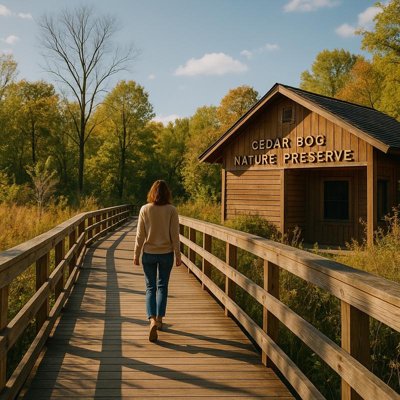 Cedar Bog Nature Preserve (February to November)