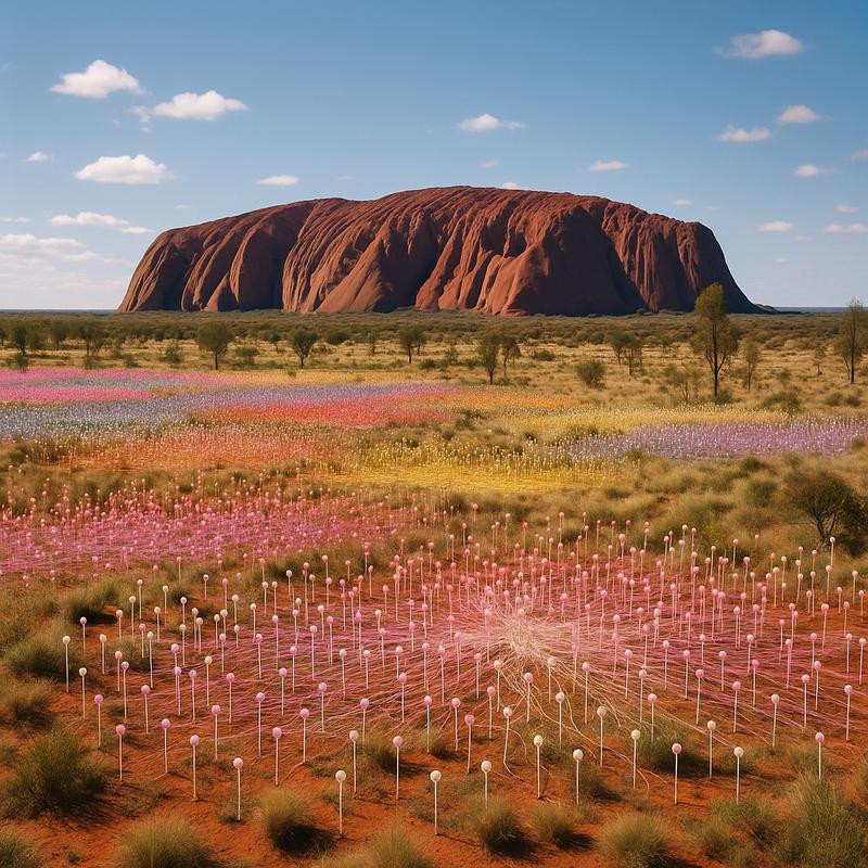 Field of Light Uluru