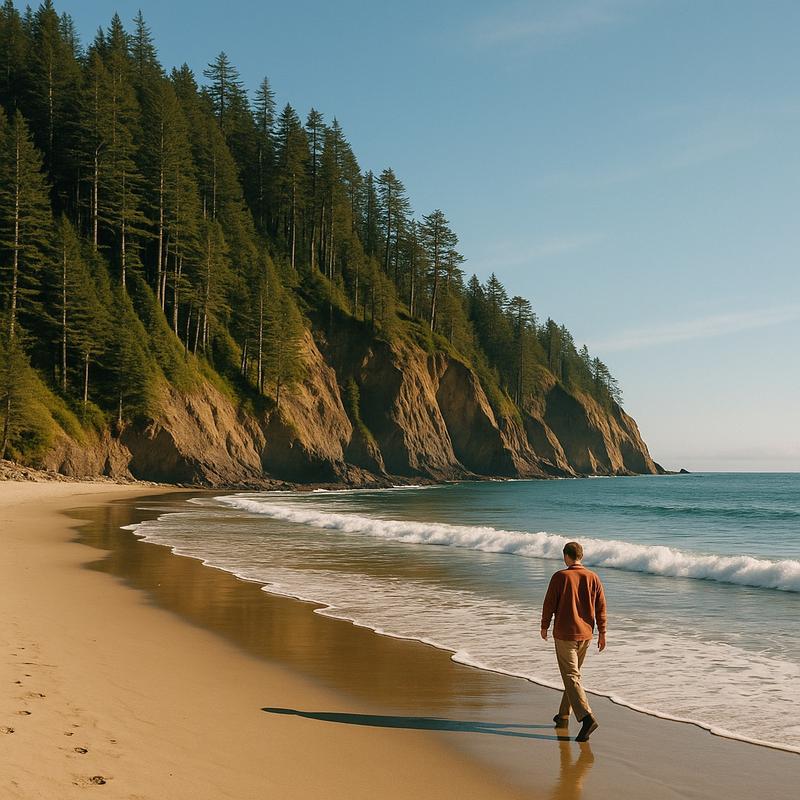 Short Sand Beach, Oswald West State Park