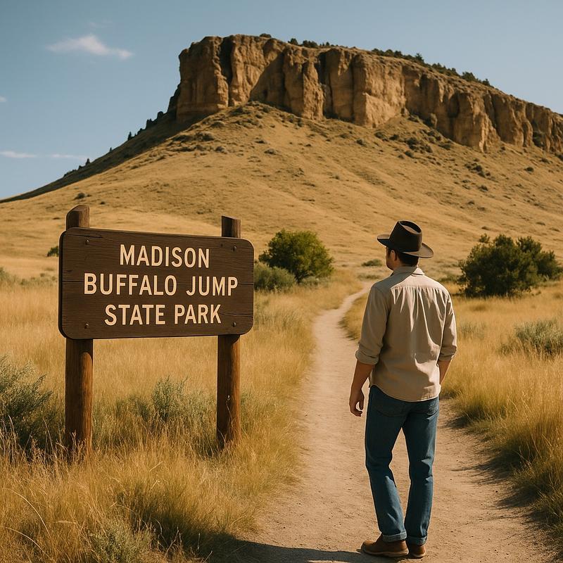 Madison Buffalo Jump State Park