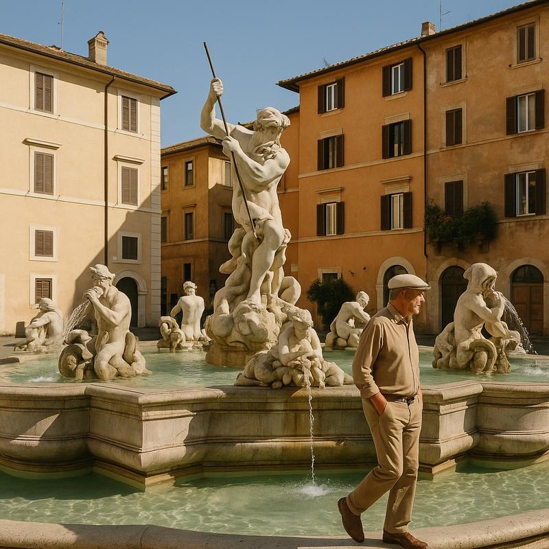 La Fontana Del DIO NETTUNO