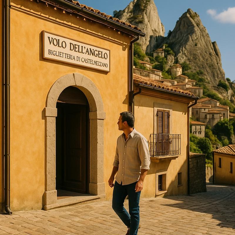 Volo dell'Angelo - Biglietteria di Castelmezzano