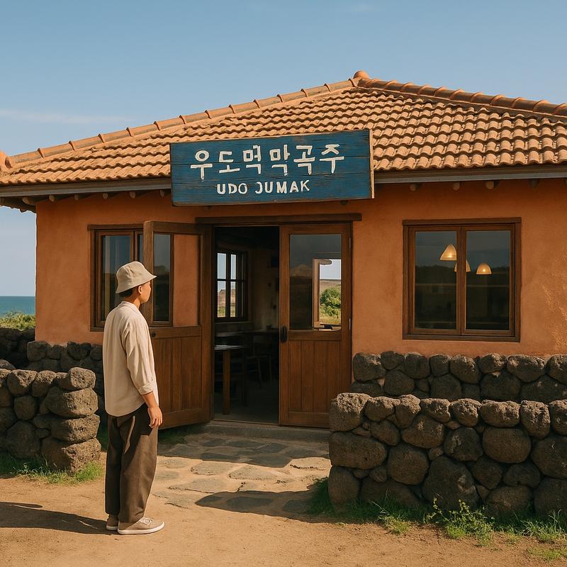 Udo Peanut Makgeolli Nakhwagokju (Udo Jumak)